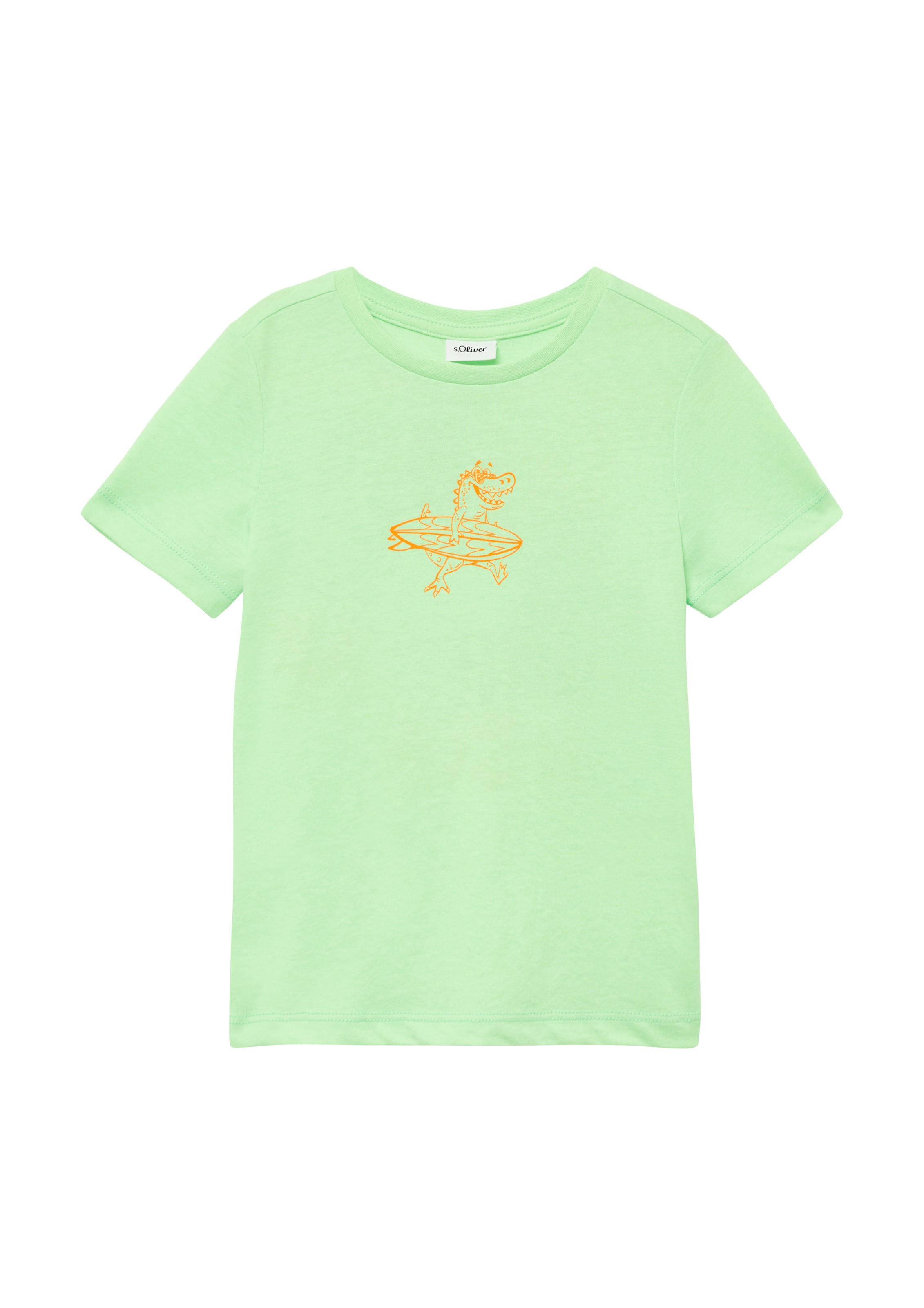s.Oliver Shirt in Groen: voorkant