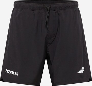 Pacemaker Regular Pants in Black: front