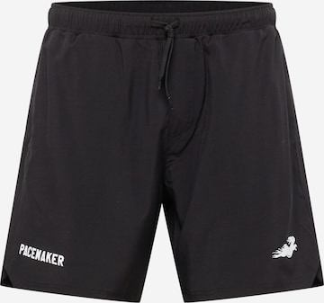 Pacemaker Regular Trousers in Black: front