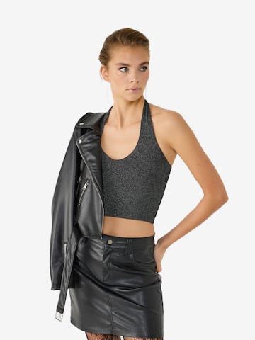 No Matter What Top in Grau