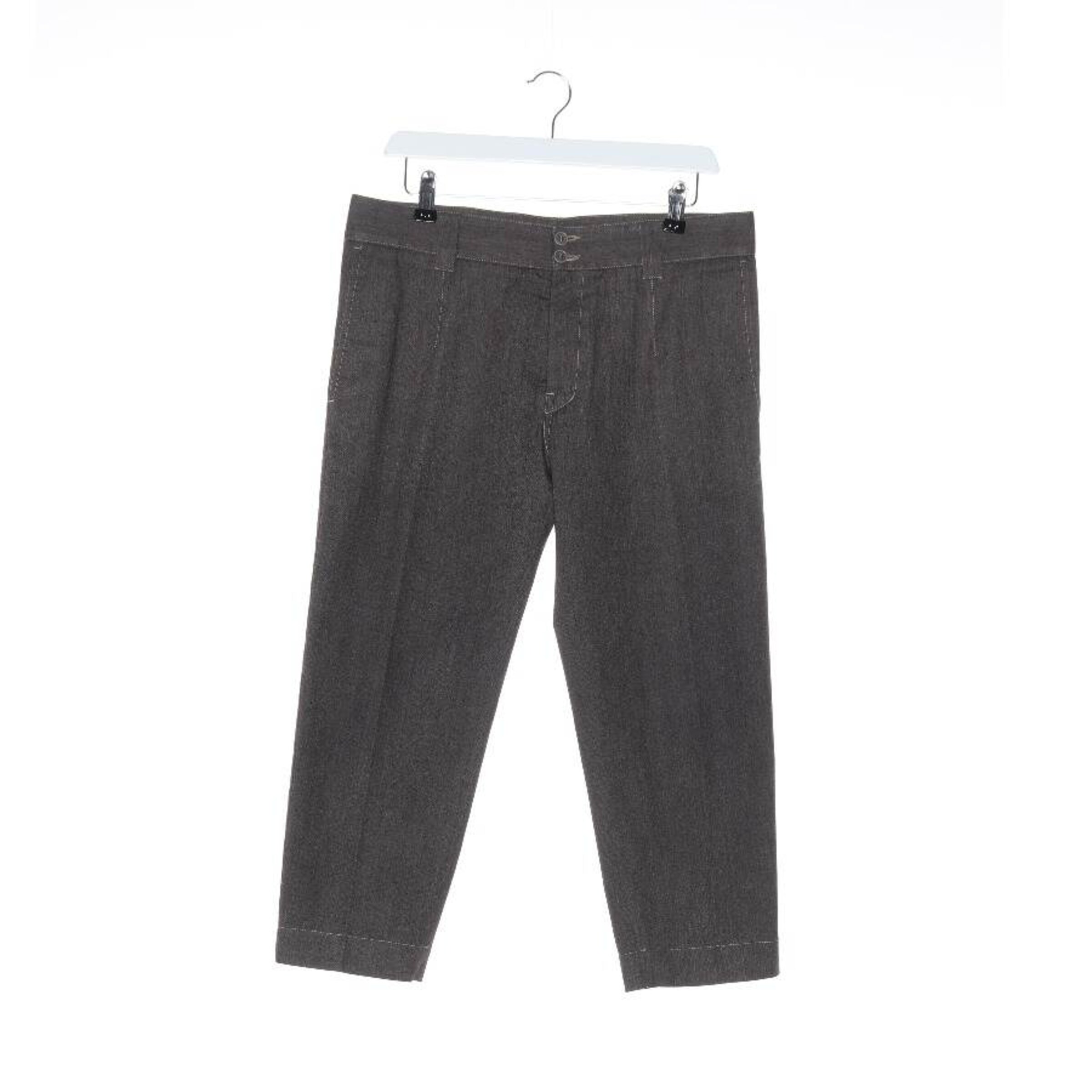 DOLCE & GABBANA Pants in 46 in Grey: front