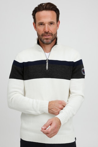 FQ1924 Sweater 'EDVIN' in White: front