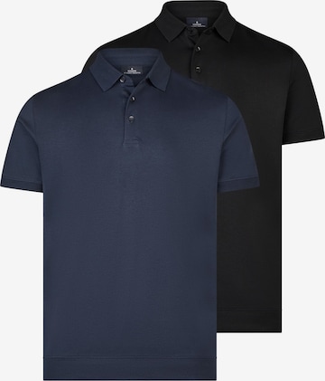 Ragman Shirt 'Basic' in Blue: front