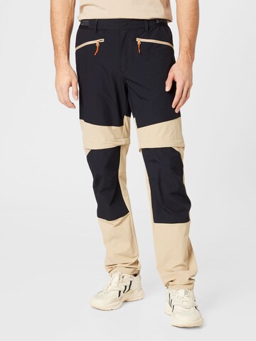 ICEPEAK Regular Outdoor trousers 'BRAHAM' in Beige: front