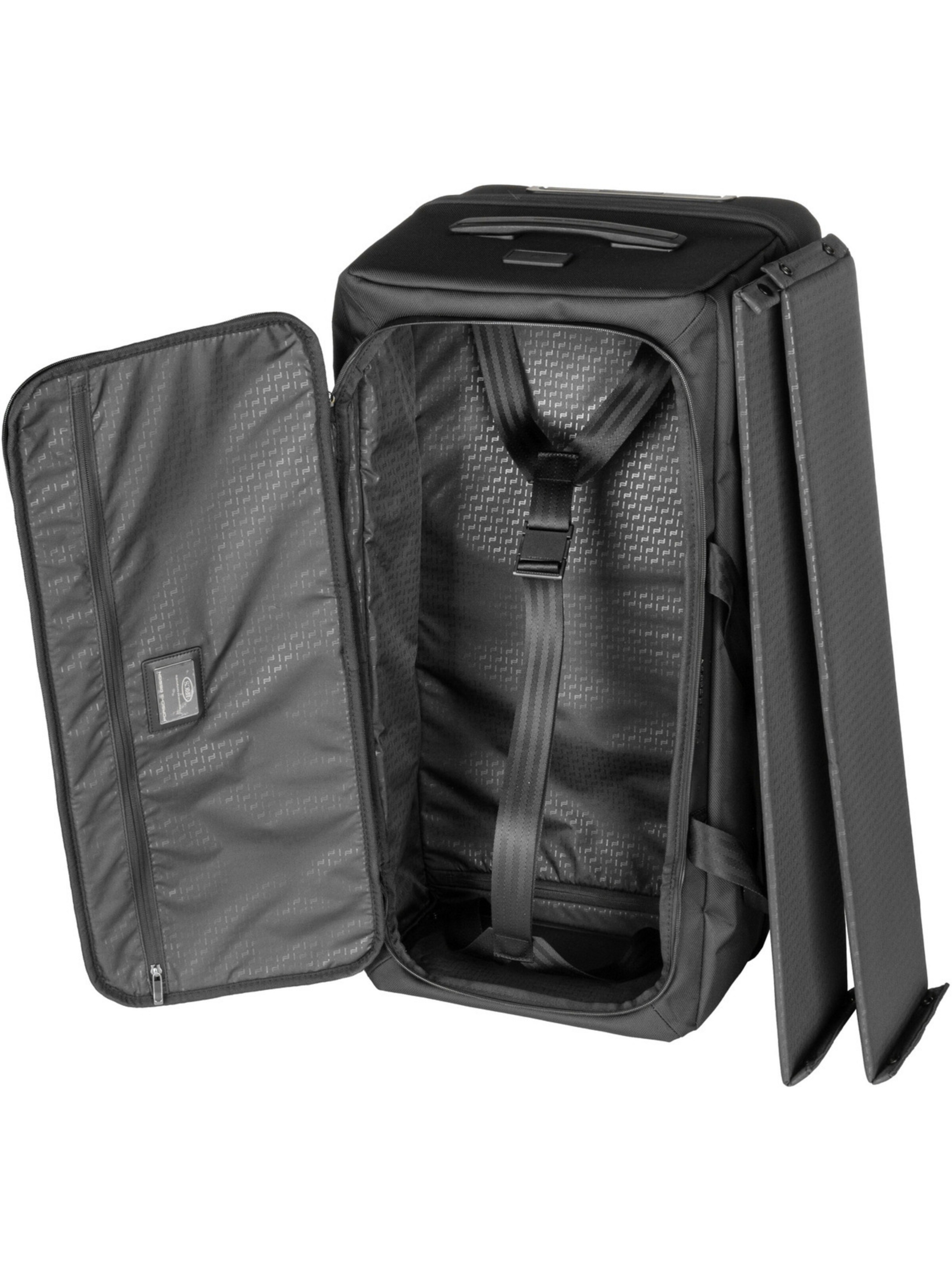 Porsche Design Travel Bag 'Roadster Rolling Duffle 30' in Black