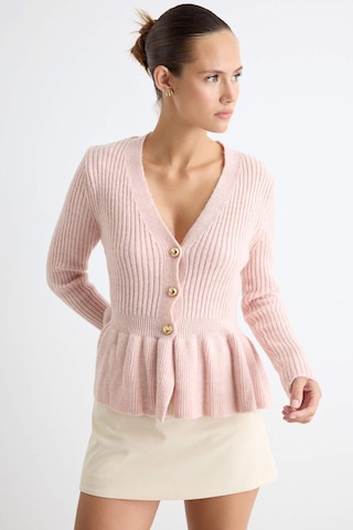 Trendyol Strickjacke in Pink: Vorderseite