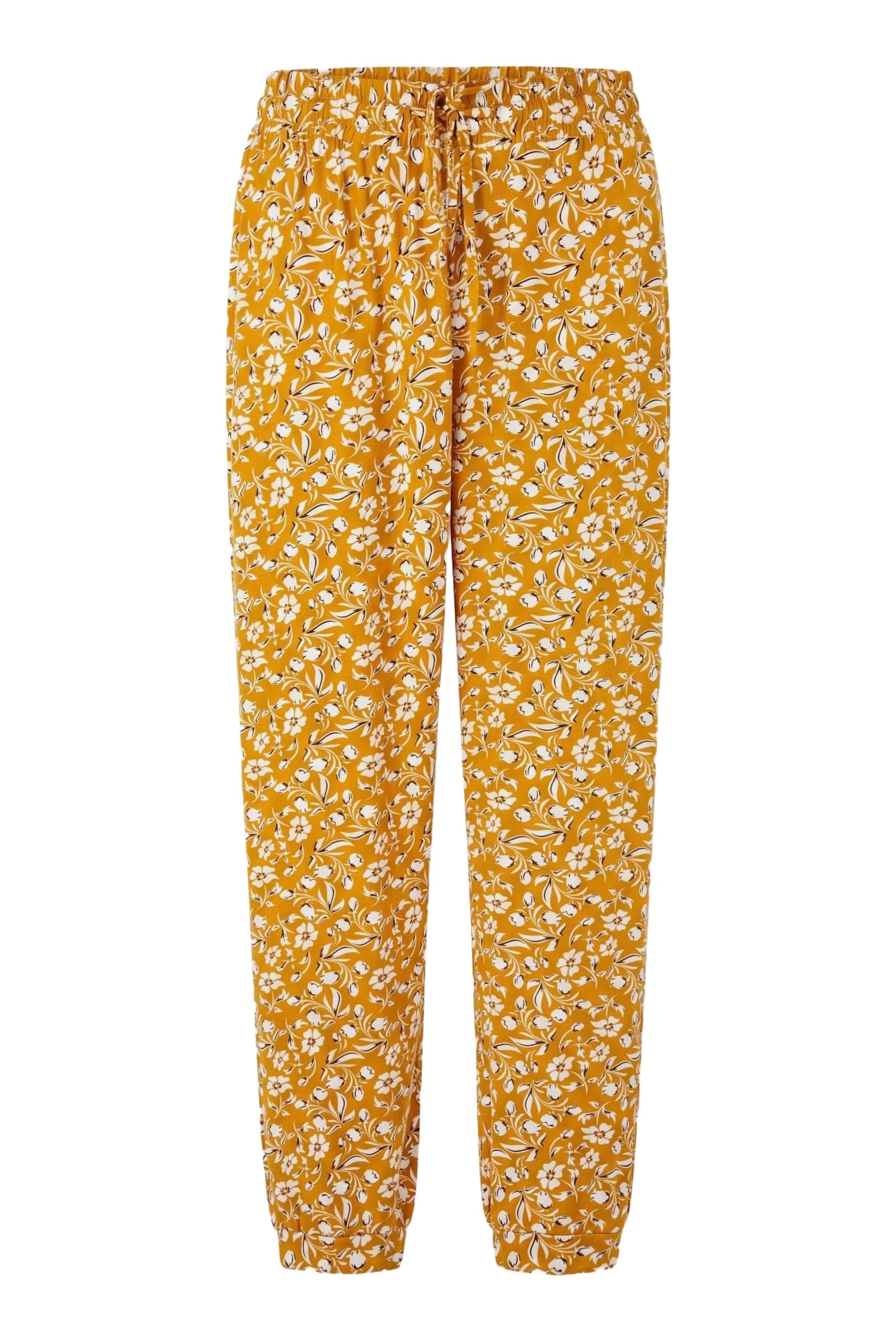 Alexa Dash Tapered Hose in Gelb: Vorderseite