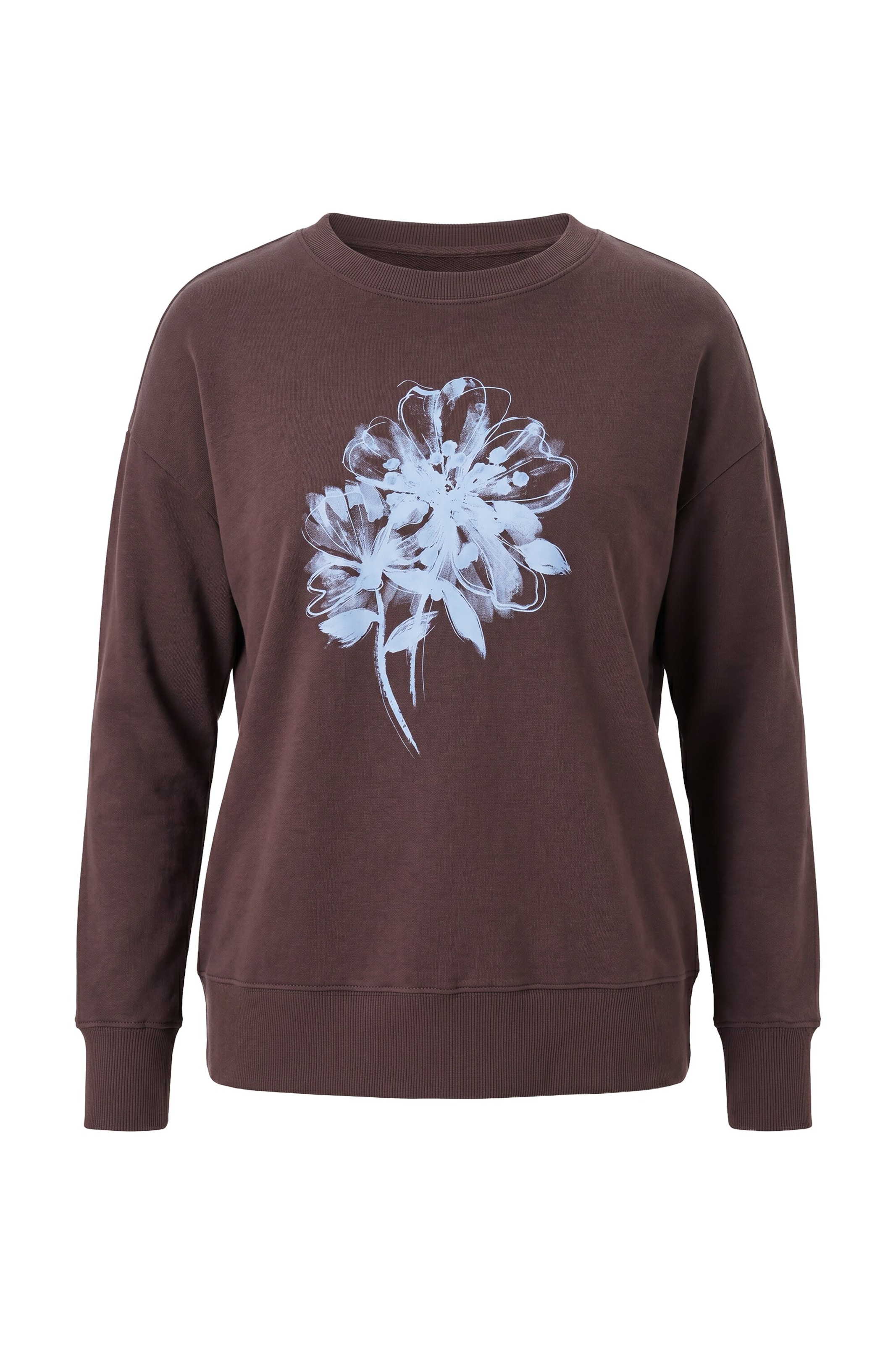 MIAMODA Sweatshirt in Braun: Vorderseite