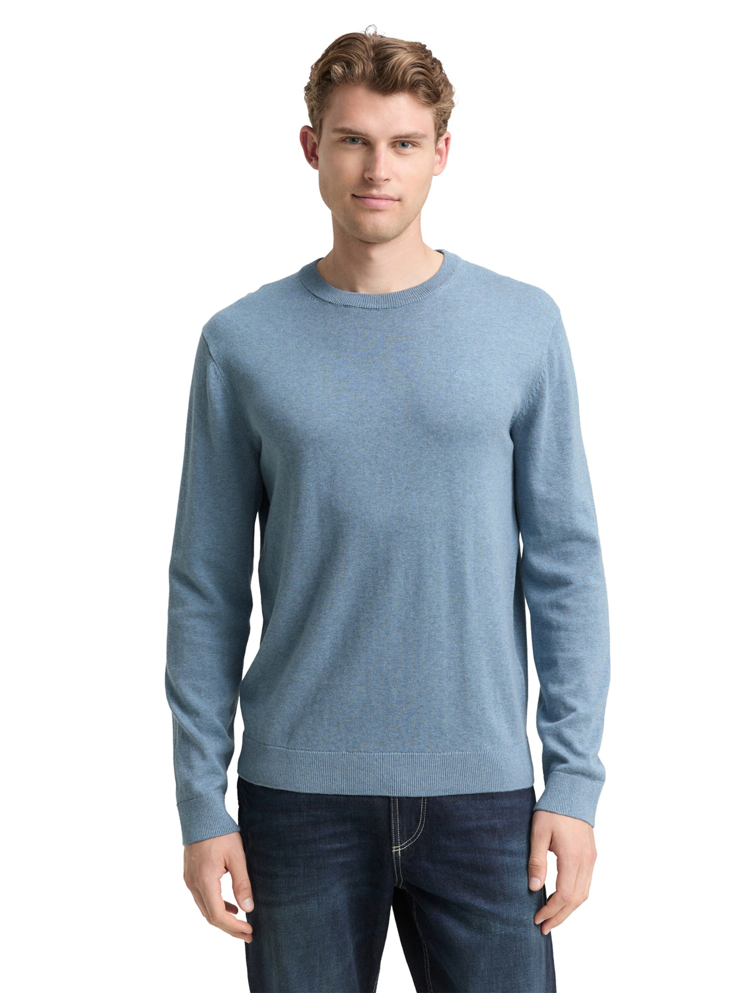 TOM TAILOR Pullover in Blau: Vorderseite