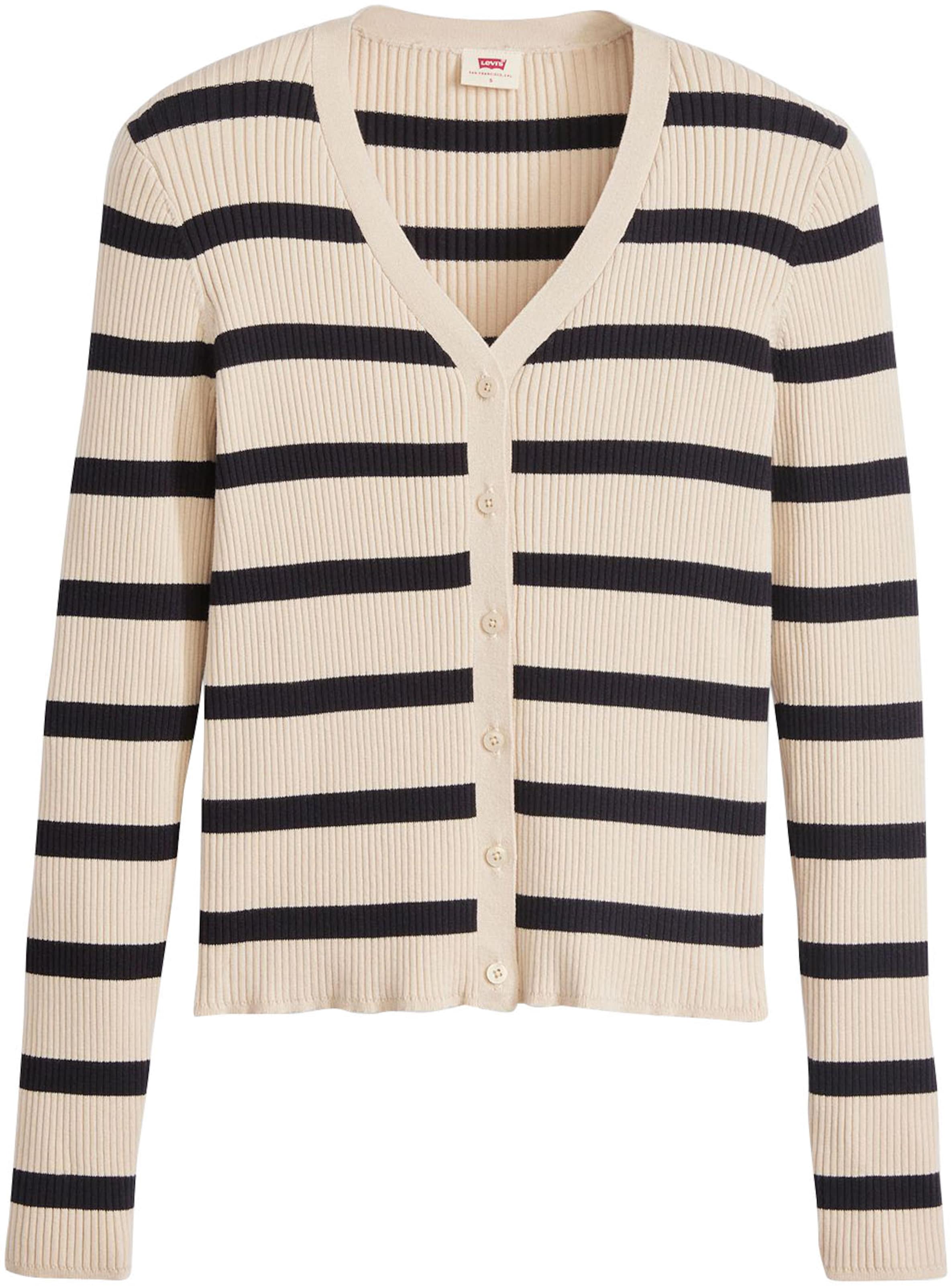 LEVI'S ® Strickjacke in Beige: Vorderseite
