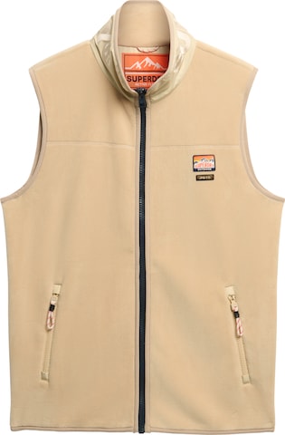 Superdry Weste in Beige: Vorderseite