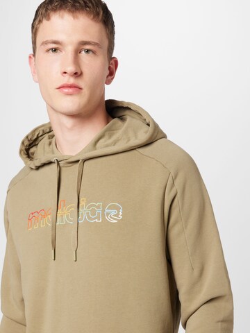 Maloja Sports sweatshirt 'Soffranco' in Brown