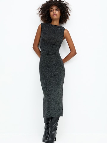 Pull&Bear Dress in Black: front