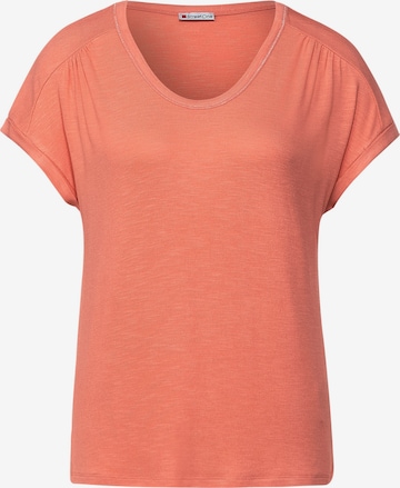 T-shirt STREET ONE en orange : devant