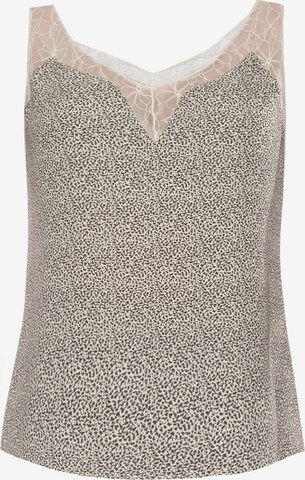 Le Temps Des Cerises Top in Beige: front