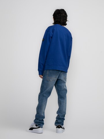Petrol Industries Sweatshirt 'Stony River' in Blauw