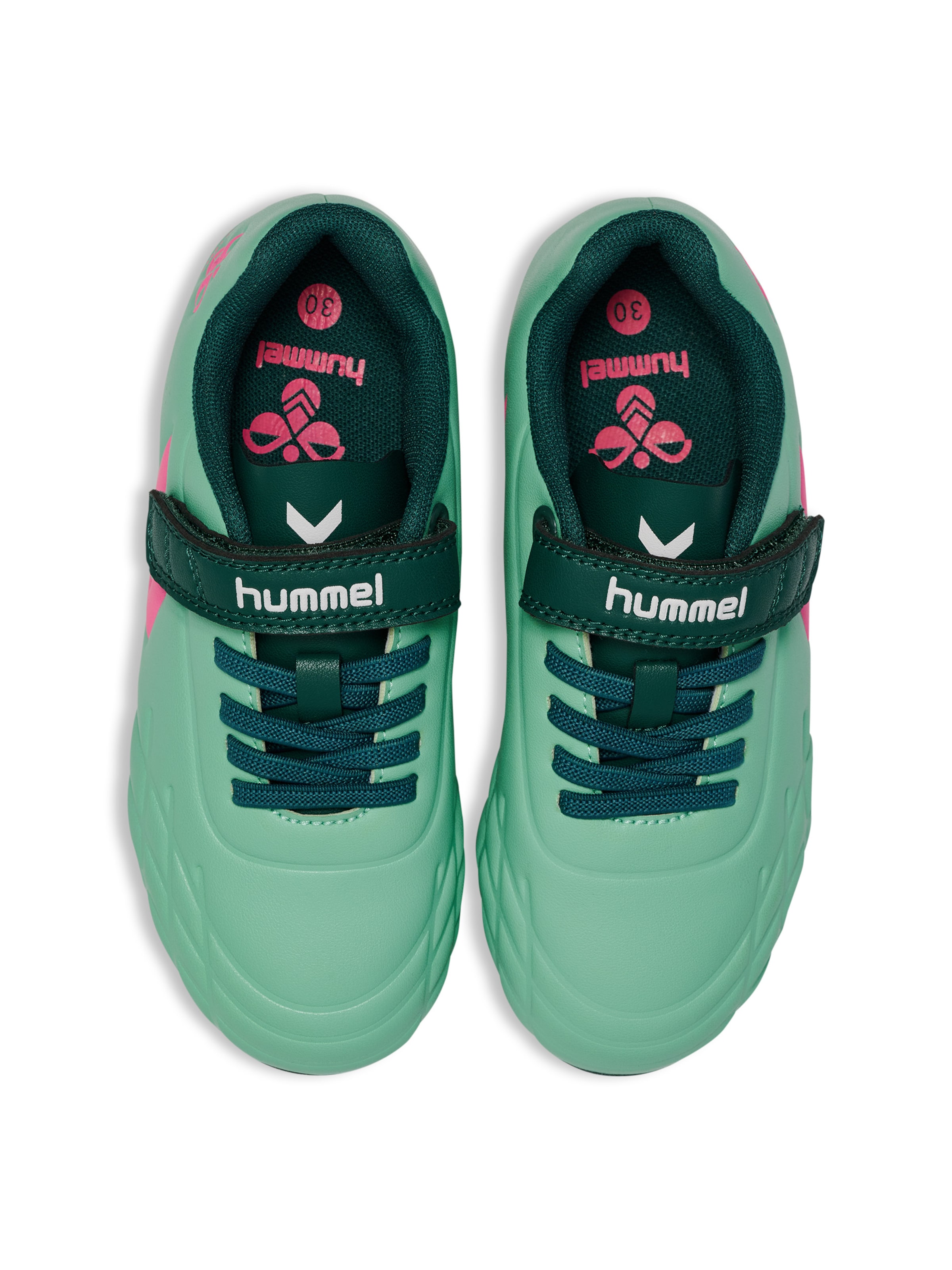 Hummel Athletic Shoes in Green