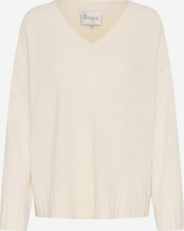 balta My Essential Wardrobe Megztinis 'Huxi': priekis