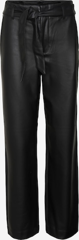 VERO MODA Regular Broek 'Evana' in Zwart: voorkant