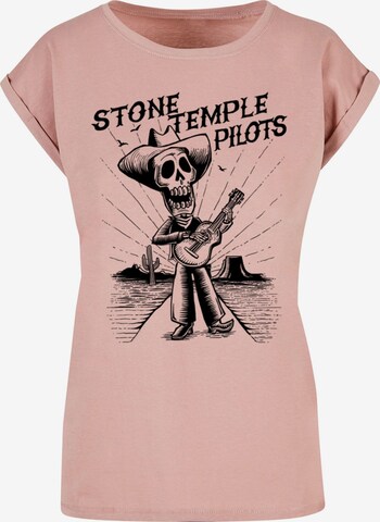Merchcode Shirt 'Stone Temple Pilots' in Pink: predná strana