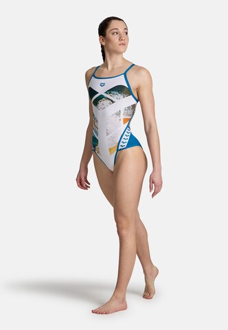 Bustier Maillot de bain sport 'PLANET WATER' ARENA en mélange de couleurs