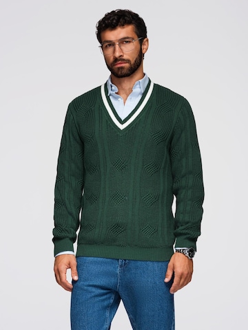 Ombre Sweater 'OM-SWSW-0151' in Green