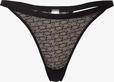 TRIUMPH String en noir, Vue avec produit