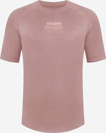 Smilodox Shirt ' Powerfit Triple ' in Grijs: voorkant