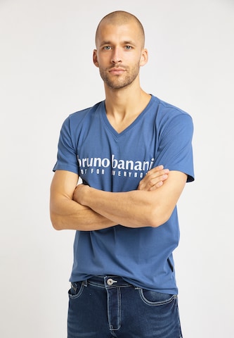 BRUNO BANANI Shirt 'Anderson' in Blauw: voorkant