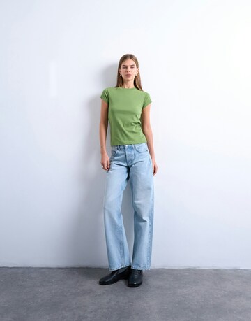 TOPSHOP T-Shirt 'EVERYDAY' in Grün