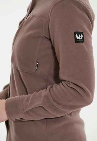 Whistler Athletic Fleece Jacket 'Noelle' in Grey