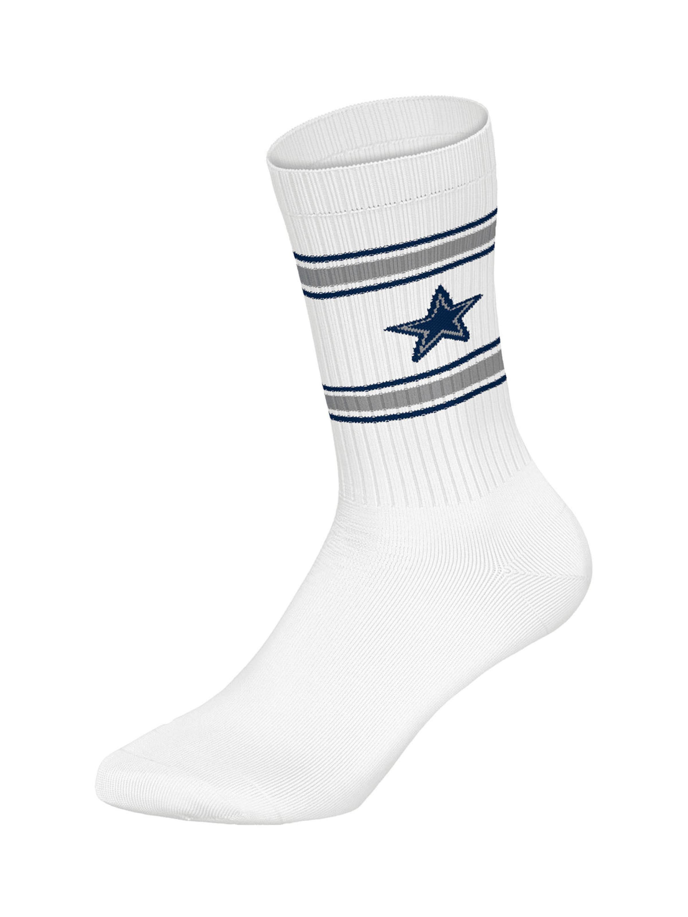 Huddle Socken in Blau