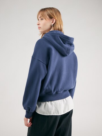 Abercrombie & Fitch Sweat jacket in Blue