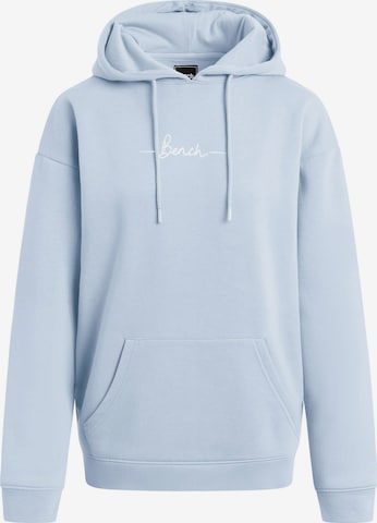 BENCH Sweatshirt  'LAYA' in Blau: predná strana