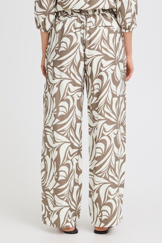 Wide Leg Pantalon 'FRARIANA PA 3' Fransa en beige