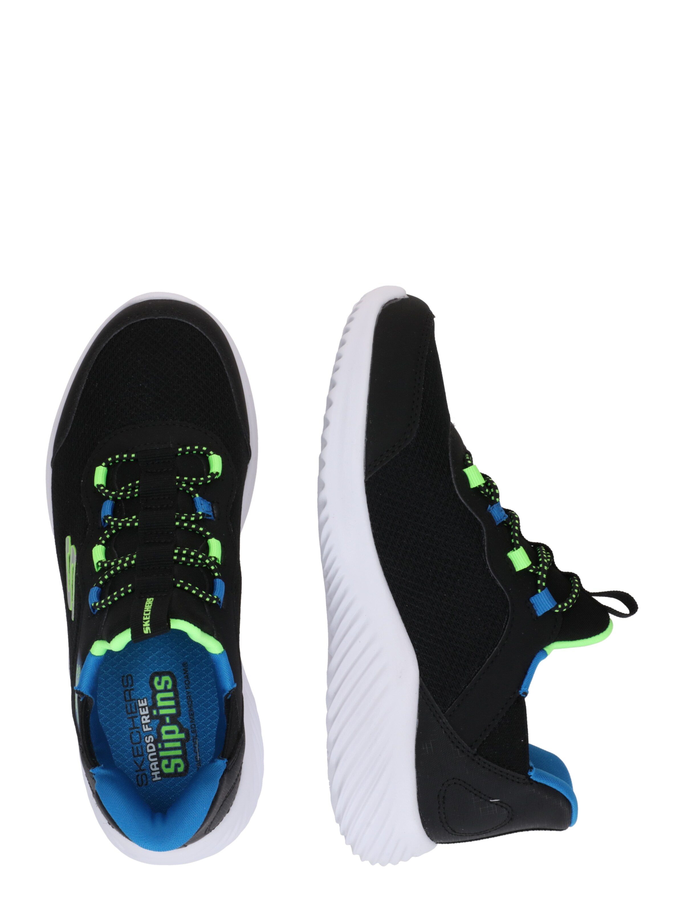 SKECHERS Tenisky 'BOUNDER - BRISK-BURST' - Čierna