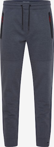 !Solid Tapered Pants 'Vinh' in Blue: front