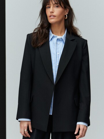 Next Blazer in Black: front