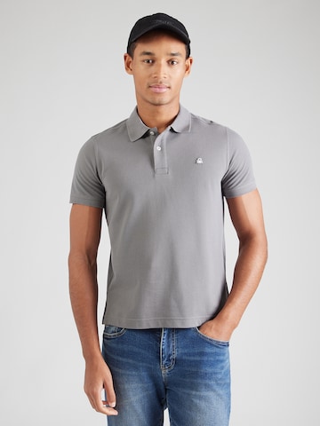 UNITED COLORS OF BENETTON Regular fit Shirt in Grey: front