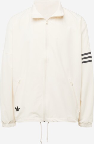 Giacca di mezza stagione 'NEUCLASSIC' di ADIDAS ORIGINALS in bianco: frontale