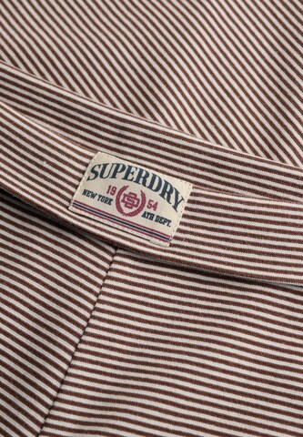 Superdry & Co Flared Broek 'Athletic Essentials' in Bruin