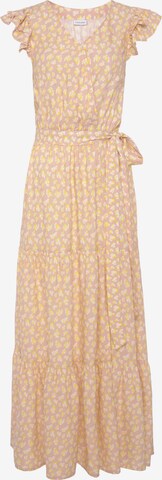 LASCANA Dress in Beige: front