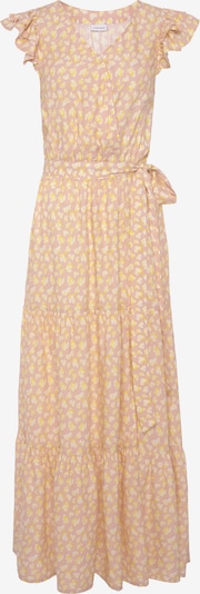 LASCANA Kleid in nude / gelb / weiß, Produktansicht