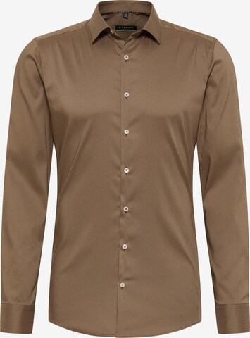 ETERNA Business Shirt in Brown: front