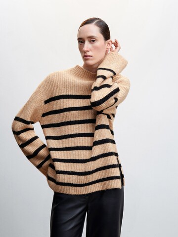 MANGO Pullover 'Rion' in Braun: predná strana