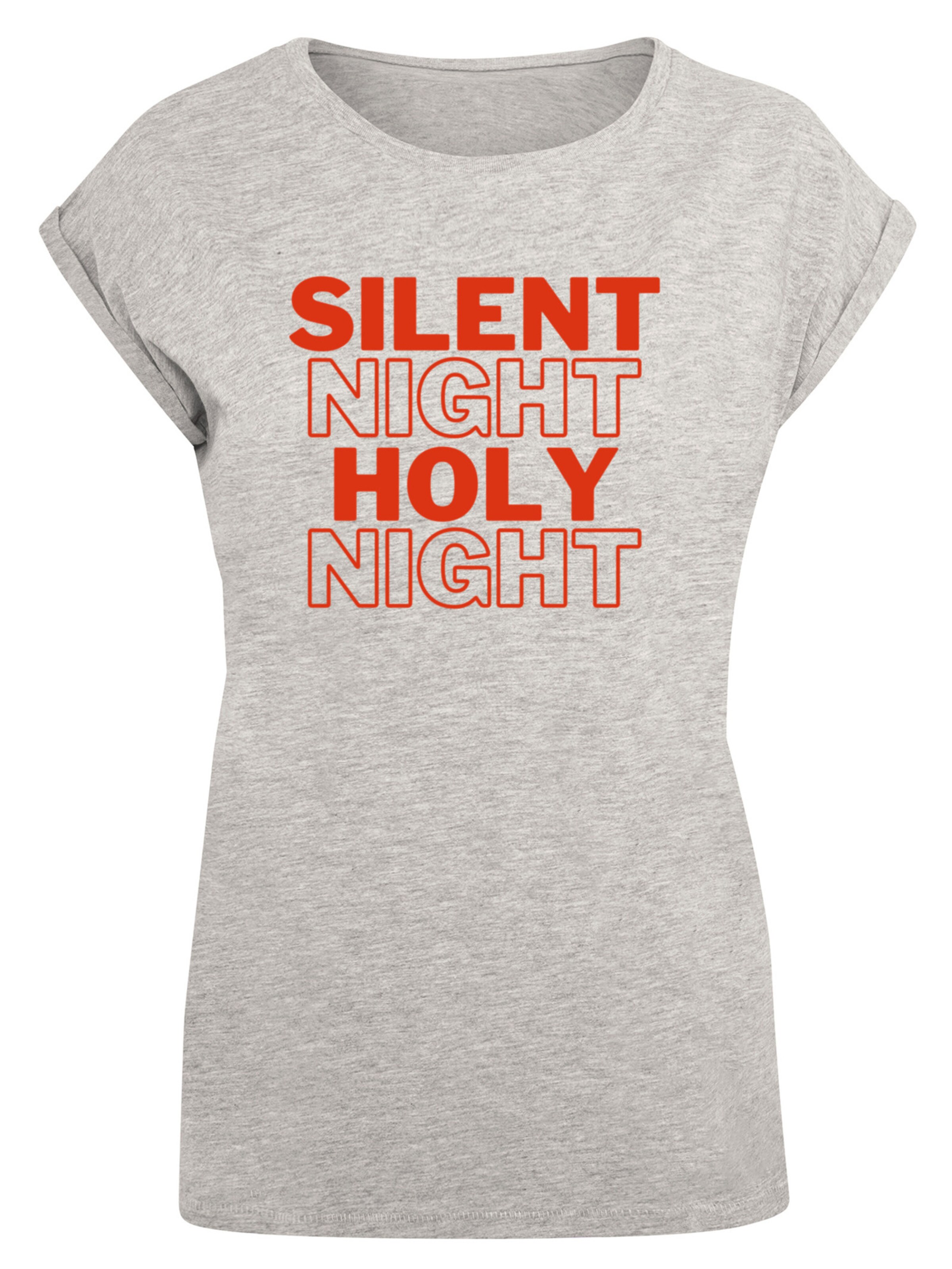 F4NT4STIC Shirt in Grijs: voorkant