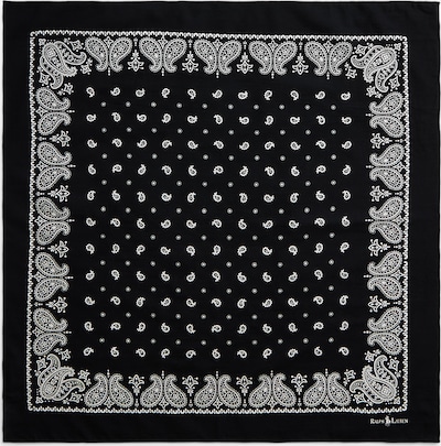 Polo Ralph Lauren Tørklæde 'ICONS' i sort / hvid, Produktvisning