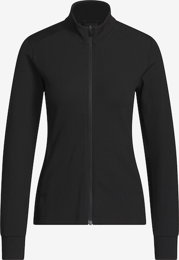 ADIDAS PERFORMANCE Μπουφάν άσκησης ' PERFORMANCE TEXTURE FULL ZIP JACKE ' σε L σε μαύρο, Άποψη προϊόντος