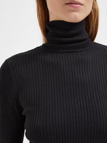 SELECTED FEMME Sweater 'LYDIA' in Black