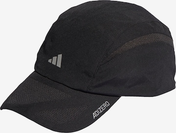 ADIDAS PERFORMANCE - Boné desportivo 'X Adizero Heat.Rdy Lightweight' em preto: frente